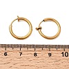 Ion Plating(IP) 304 Stainless Steel Clip-on Earrings EJEW-P232-01G-3