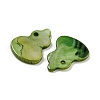 Dyed Natural Freshwater Shell Pendants BSHE-G034-11F-2