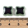 Two Tone Glass Beads GLAA-Z007-08D-4