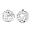 Non-Tarnish 201 Stainless Steel Pendants STAS-N098-143P-1