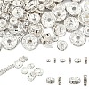 100Pcs 5 Styles Brass Rhinestone Beads RB-YW0001-18S-1
