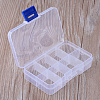 8 Compartments Polypropylene(PP) Bead Storage Containers X-CON-R007-01-2