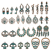 30Pcs 15 Styles Alloy Pendants FIND-GA0008-26-1