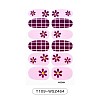 Flower Series Full Cover Nail Decal Stickers MRMJ-T109-WSZ464-2
