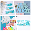 Word Love & Laugh Silicone Molds Kits DIY-OC0003-12-7