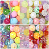 200Pcs 10 Styles Opaque Acrylic Beads MACR-CJ0001-46-3