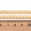Baking Paint Pearlized Glass Pearl Bead Strands HY-N002-5mm-A09-5