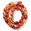 Natural Red Agate Beads Strands G-B106-B06-01-3