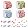 DIY Macaron Color Hair Ties Making Kit DIY-TA0004-55-1