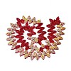 Electroplate Transparent Glass Beads Strands EGLA-N056-03A-08-2