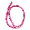 Synthetic Turquoise Beads Strands TURQ-G106-6mm-02K-5