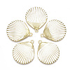 Spray Painted Alloy Pendants PALLOY-T065-20D-1