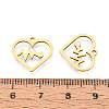201 Stainless Steel Pendants STAS-T073-42G-3