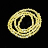 Transparent Glass Beads Strands LS-EGLA-A044-T1mm-MB29-3