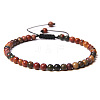 Adjustable women's Dendritic Agate Beaded bracelet CN3407-40-1