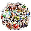 50Pcs PVC Self-Adhesive Cartoon Stickers WG86693-07-1