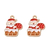 Alloy Enamel Pendants X1-ENAM-I061-01KCG-16-1