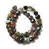 Natural Indian Agate Bead Strands X-G-R190-11-4