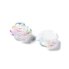 Tricolor Opaque Resin Cabochons X-CRES-P029-C02-2