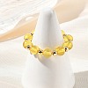 Natural Amber Finger Rings for Women RJEW-JR01087-01-2