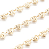 Brass Handmade Beaded Chains CHC-I031-22G-2