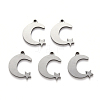 201 Stainless Steel Charms X-STAS-N092-106-1