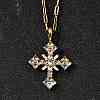 304 Stainless Steel Pendant Necklaces NJEW-H070-04G-1