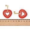 Glass Seed Bead Dangle Earrings EJEW-MZ00768-02-5