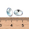 Glass Rhinestone Cabochons RGLA-P037-08B-D202-3