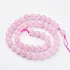 Natural Rose Quartz Beads Strands LS-GSR034-5