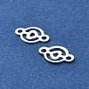 Brass Connector Charms KK-F907-10S-3