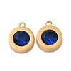 304 Stainless Steel Charms STAS-C129-05G-2