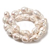 Natural Nucleated Pearl Beads Strands PEAR-E016-021-2