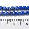Synthetic Imperial Jasper Dyed Beads Strands G-D077-A01-01-5