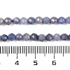 Natural Tanzanite Beads Strands G-F717-17B-01-4