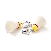 Resin Clip-on Earrings LS-EJEW-Z015-10-2