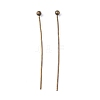 Brass Ball Head Pins LS-RP0.5x30mm-AB-2