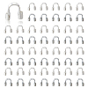 500Pcs 2 Color Brass Wire Guardians KK-FH0006-74-1