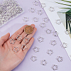 120Pcs Tibetan Style Alloy Bead Frame TIBEB-UN0001-06-4