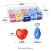 200Pcs 10 Colors Opaque Acrylic Beads OACR-FS0001-44-4