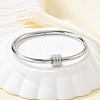 304 Stainless Steel Rhinestone Bangles for Women BJEW-Z092-04P-5