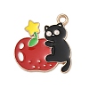 Christmas Alloy Enamel Pendants LS-ENAM-I071-01KCG-07-1
