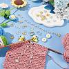 28Pcs Bees & Daisy DIY Knitting Tool Kits HJEW-AB00670-5