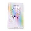 Paper Jewelry Display Cards for Necklace CDIS-F005-06-1