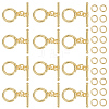 15Pcs Brass Toggle Clasps KK-ME0002-35-1