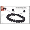 Fashewelry Men's Mixed Stone Bracelet DIY Making Kit DIY-FW0001-11-18