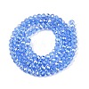 Electroplate Glass Beads Strands EGLA-A044-T3mm-A14-3