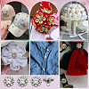 24Pcs 1-Hole Zinc Alloy Buttons FIND-PH0026-97-5