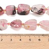 Raw Rough Natural Thulite Beads Strands G-A322-C14-01-4