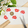 5Pcs Polyester Clothing Patches PATC-CY0001-42-4